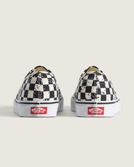 Authentic Shoe - Splatter Checkerboard Black