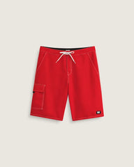 Voyage Long Cargo Boardshorts - Racing Red