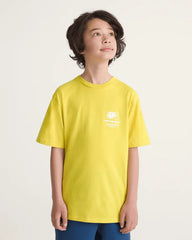 Kids Stacked Hi T-Shirt - Dusty Gold