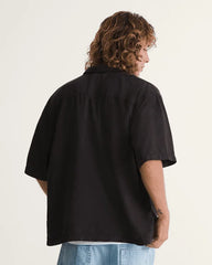 Van Doren Check Camp Shirt - Black