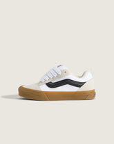 Big Kids Knu Skool Shoe - Turtledove White / True White
