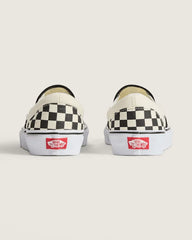 Classic Slip-On Checkerboard Shoe - Checkerboard Black / White