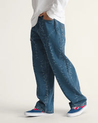 Check-5 Baggy Denim Pants - Vintage Indigo Blue