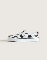 Little Kids Classic Slip-On Shoe - Soccer Black / White