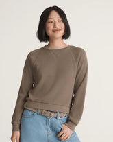 Cabrillo Long Sleeve Crew Sweatshirt - Bungee Cord Brown