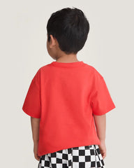Little Kids Trash Tricks T-Shirt - Crimzon Haze Red