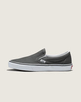 Classic Slip-On Shoe - Charcoal Grey
