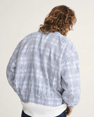 OTW by Vans X TDC Double Layered Bomber Jacket - Deep Indigo Blue