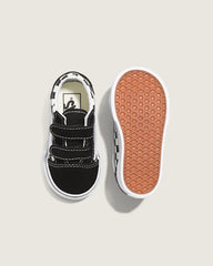 Toddler Old Skool V Checkerboard Shoe - Checkerboard Black / White