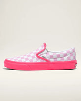 Customs Classic Slip-On Checkerboard Wide Shoe - Customs