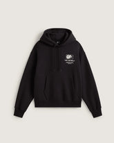 Stacked Hi Pullover Hoodie - Black / White