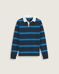 Kids V Rugby Long Sleeve Shirt - Dress Blues