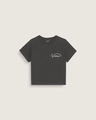 Kids Van Doren Racing T-Shirt - Faded Black