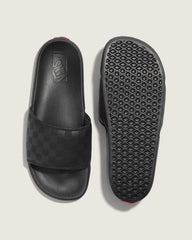 La Costa Checkerboard Slide - Checkerboard Black / Black