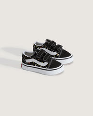 Toddler Old Skool V Shoe - Floral Black