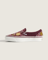 Premium Classic Slip-On Shoe - Brown / Pink
