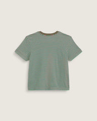 Salton Stripe Shirt - Mossy Olive Green