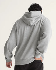 Stretch Logo Pullover Hoodie - Cement Heather Grey