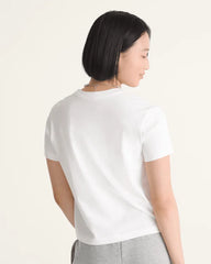 Salton Crew T-Shirt - Egret White
