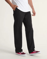 Authentic Chino Straight Pants - Black