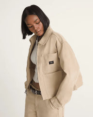 Emily Boxy Workwear Jacket - Incense Brown