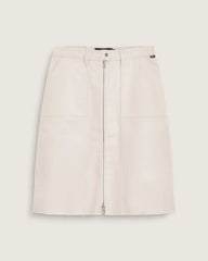 Canvas Midi Skirt - Natural Seed Beige