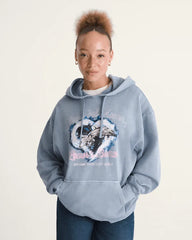 Vans Playa Del Amor Pullover Hoodie - Glacial Slate Blue