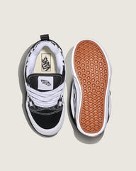 Big Kids Knu Skool Checkerboard Shoe - Checkerboard Black / True White