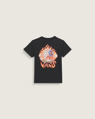 Little Kids Eye Skate Glow In The Dark T-Shirt - Glow-in-the-Dark / Black