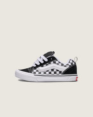 Little Kids Knu Skool Checkerboard Shoe - Checkerboard Black / True White