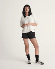 Check-5 Low Rise Mini Shorts - Rinse Black