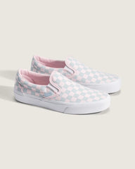 Classic Slip-On Checkerboard Shoe - Pastel Pink / Dawn Mist Pink