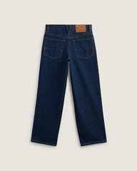 Kids Check-5 Loose Denim Pants - Midnight Blue