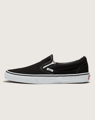 Classic Slip-On Wide Shoe - Black