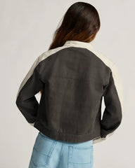 Ryden Biker Jacket - Faded Black