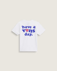 Kids Have a Vans Day T-Shirt - White