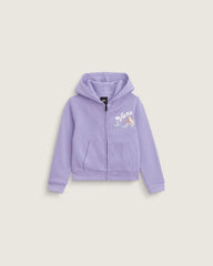 Little Kids Mermaid Zip Hoodie - Soft Orchid Purple