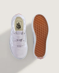 Little Kids Old Skool V Checkerboard Shoe - Checkerboard Lilac Mist Purple