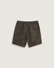 Primary II Elastic Printed Boardshorts - Obsidian Fern Green