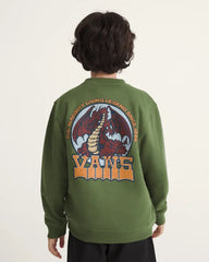 Kids Living Legend Crew Sweatshirt - Green Balsam