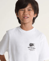 Kids Stacked Hi T-Shirt - White