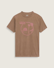 Waffle Shop Sun Vans Style T-Shirt - Brown