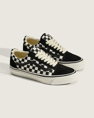 Premium Old Skool Checkerboard Shoe - Black / White