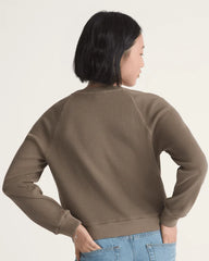 Cabrillo Long Sleeve Crew Sweatshirt - Bungee Cord Brown