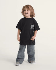 Little Kids Drill Chore Loose Stripe Pants - Indigo