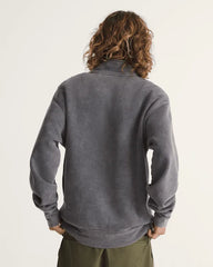 Quarter Zip Sweatshirt - Black