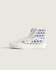 Little Kids Sk8-Hi Side Zip Shoe - White / True Blue