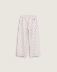Little Kids Lili Elastic Waist Checkerboard Pant - Pale Petal Pink / Marshmallow White