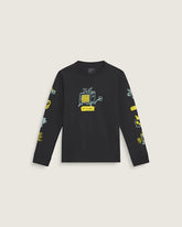 Kids Zoned Out Long Sleeve T-Shirt - Black