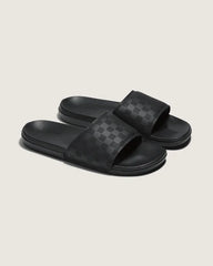 La Costa Checkerboard Slide - Checkerboard Black / Black